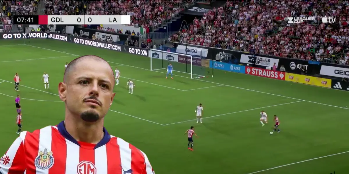 Captura de pantalla de MLS en el Chivas vs Galaxy