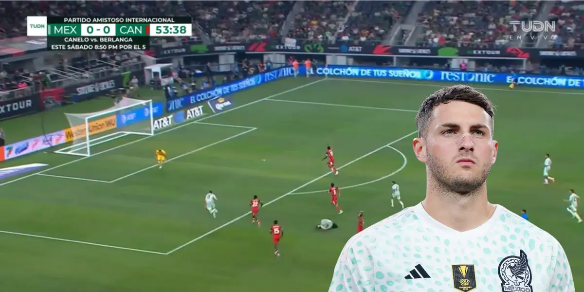 VIDEO | Por eso no ficha con un grande, Santi Giménez y el OSO en el México vs Canadá