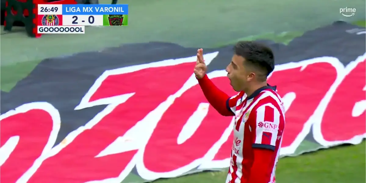 VIDEO | Beltrán anota un GOLAZO, Chivas ya gana 2 a 0 y lo que en Amazon dijeron de la permanencia de Gago