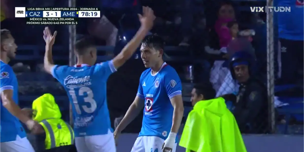 VIDEO | ¿Y el América? Cruz Azul liquida con el 3 por 1, pero en TUDN dicen que no debió valer