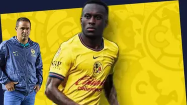 Cartel de la llegada de Buyla, tomado del Club América.