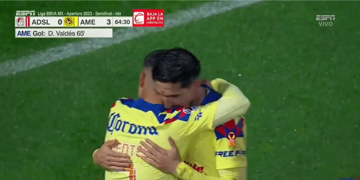 Cayó el tercer gol del América.