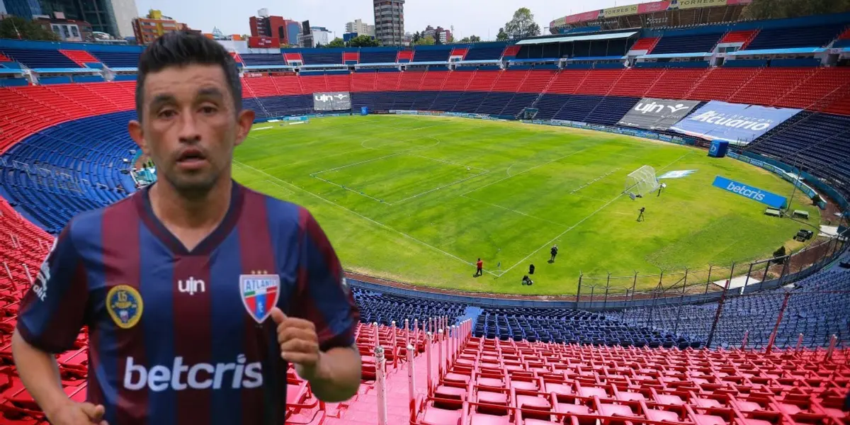 Christian Bermúdez en el Estadio del Atlante / FOTO MEDIOTIEMPO