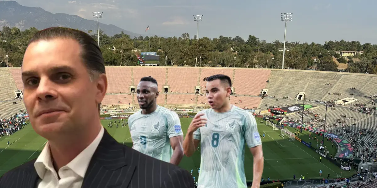 La reacción de Martinoli al ver la pobre entrada en el México vs Nueva Zelanda