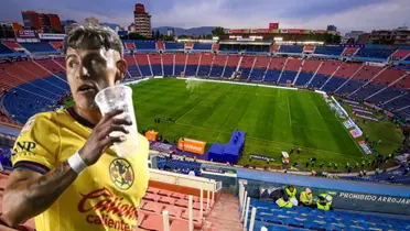 Cristian Calderón en el Estadio Ciudad de los Deportes / FOTO X