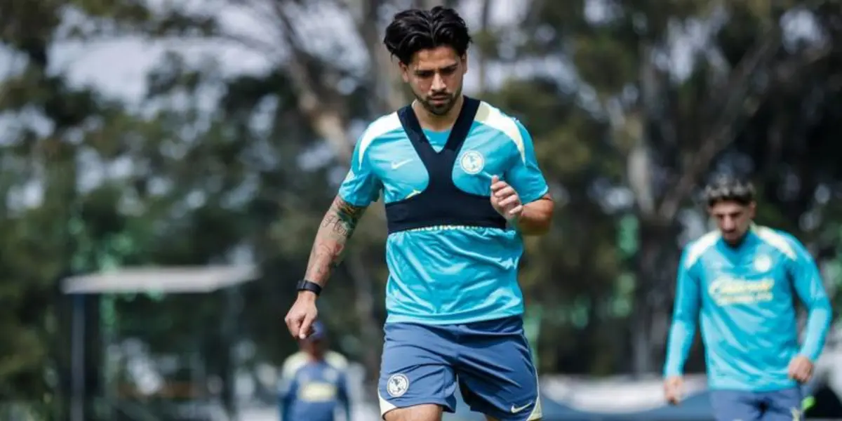 Dávila en entrenamiento. Foto: Club América