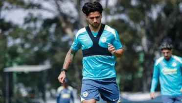 Dávila en entrenamiento. Foto: Club América