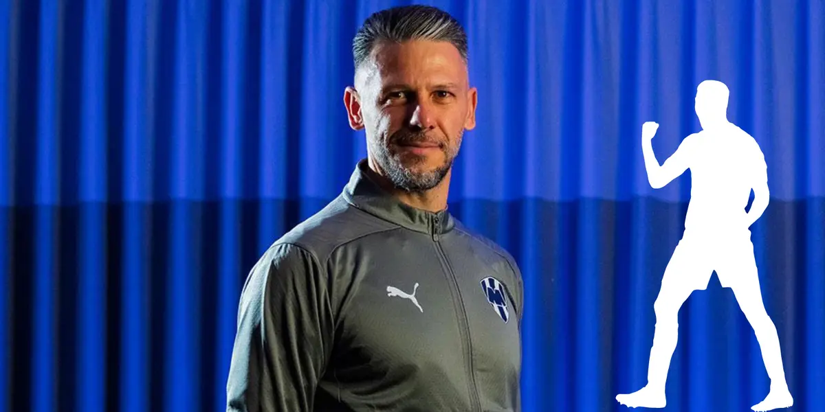 Demichelis en presentación con Rayados. Foto: Rayados.