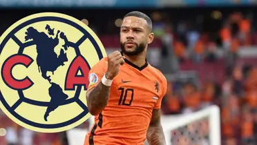 Depay en partido con Países Bajos. Foto: fichajes.net