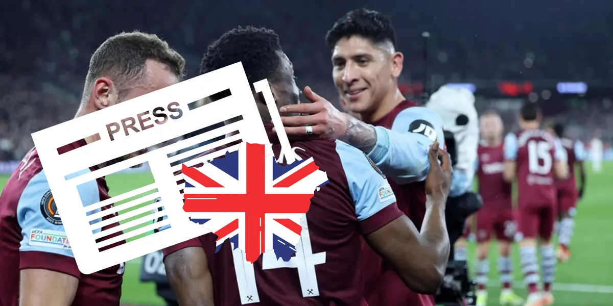 Edson Álvarez y lo que dijo la prensa en Inglaterra tras no jugar con el West Ham