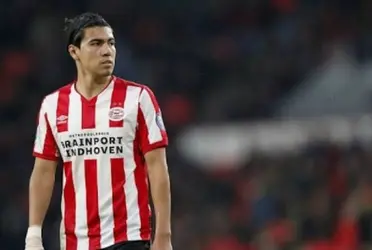 El mediocampista mexicano Erick Gutiérrez sumó 15 minutos en la victoria del PSV 6-0 ante Groningen.