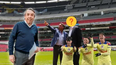 Emilio Azcárraga y jugadores del América bailando/ Foto Mediotiempo.