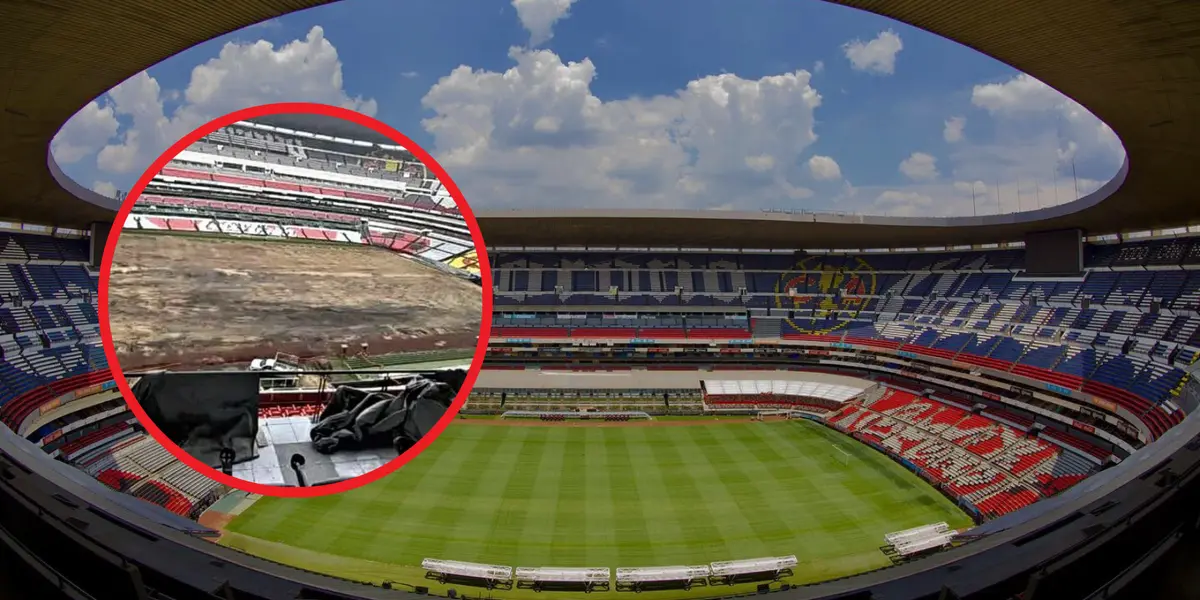 Estadio Azteca en panorámica. Foto: Wikipedia