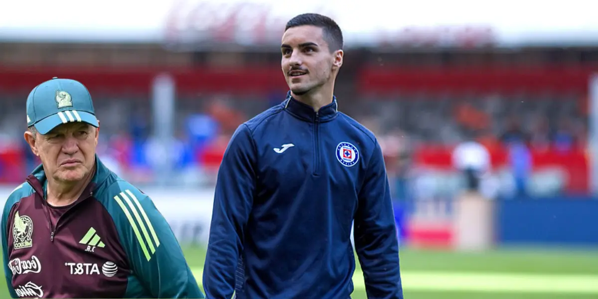 Eustaquio en partido con Cruz Azul. Foto: 