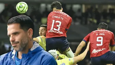 Fernando Gago en el Chivas vs América / FOTO X