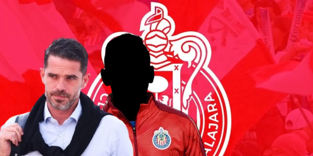 Fernando Gago junto a futbolista incógnito de Chivas / FOTO X