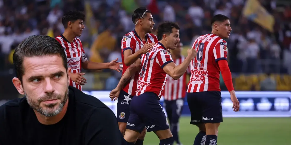 Fernando Gago junto a futbolistas de Chivas / FOTO CLIC NOTICIAS