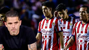 Fernando Gago junto a futbolistas de Chivas / FOTO EXCÉLSIOR