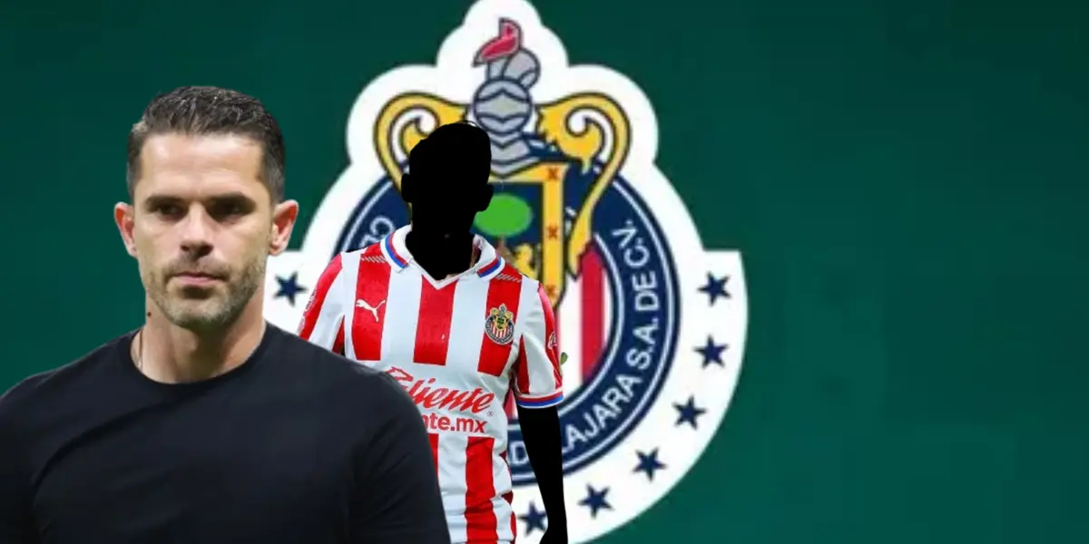 Fernando Gago junto a jugador incógnito de Chivas / FOTO DEBATE