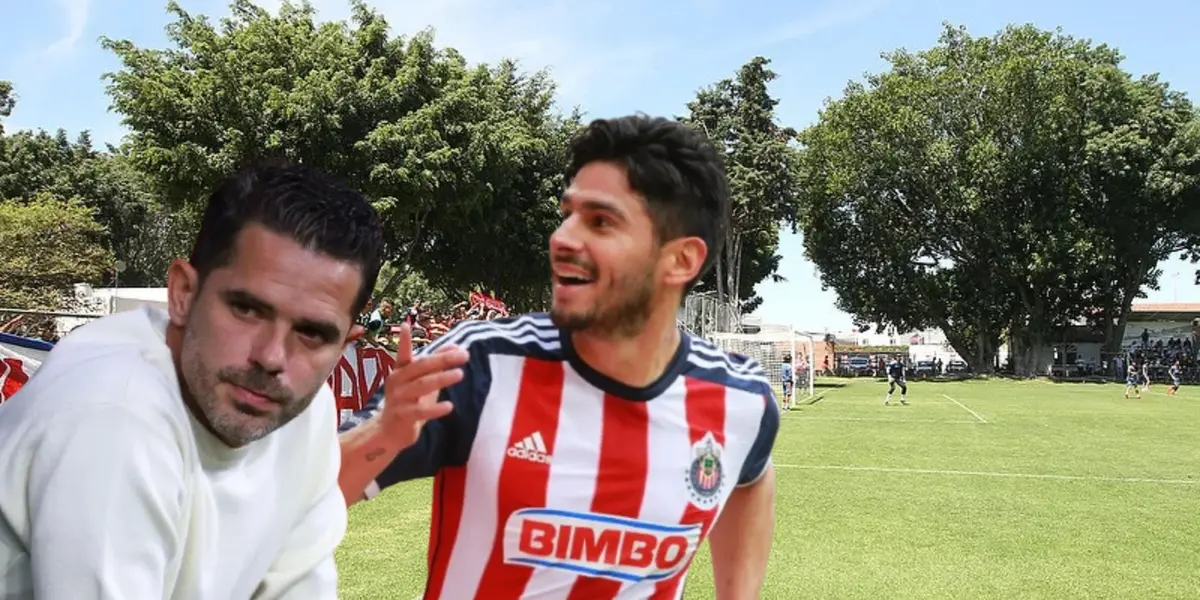 Fernando Gago junto a Rafael Márquez Lugo / FOTO RÉCORD