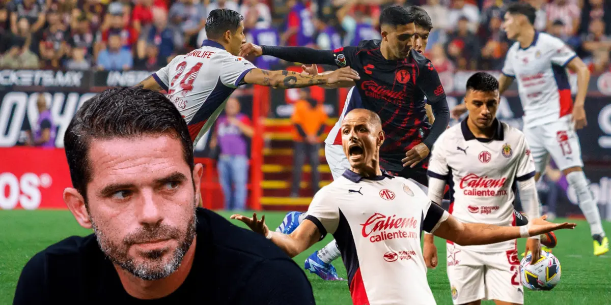 No dio la talla ante Xolos y Gago lo sacaría de su once en Chivas, se lo merece