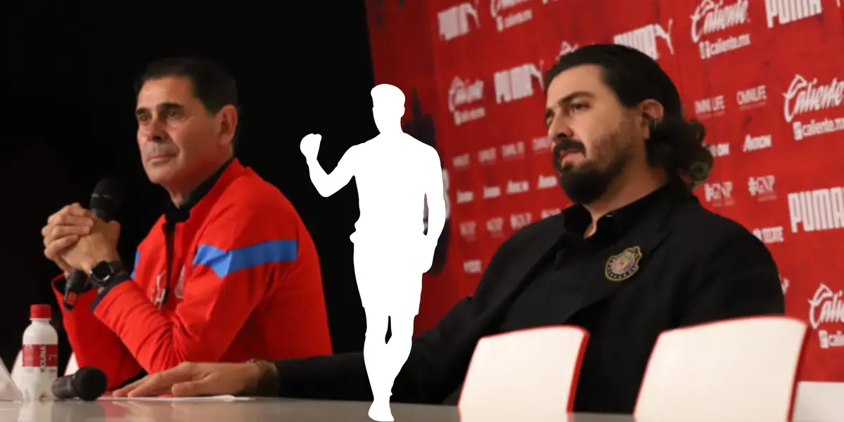 Fernando Hierro y Amaury Vergara en conferencia de prensa. Foto: Esto