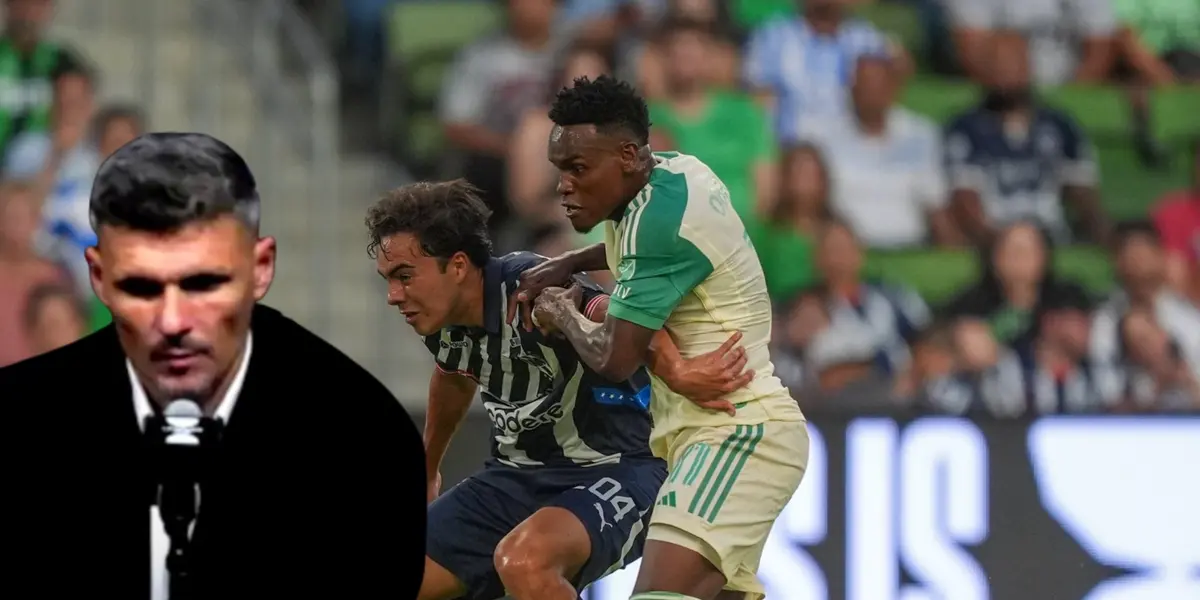 Fernando Ortiz en el Rayados vs Austin / FOTO X