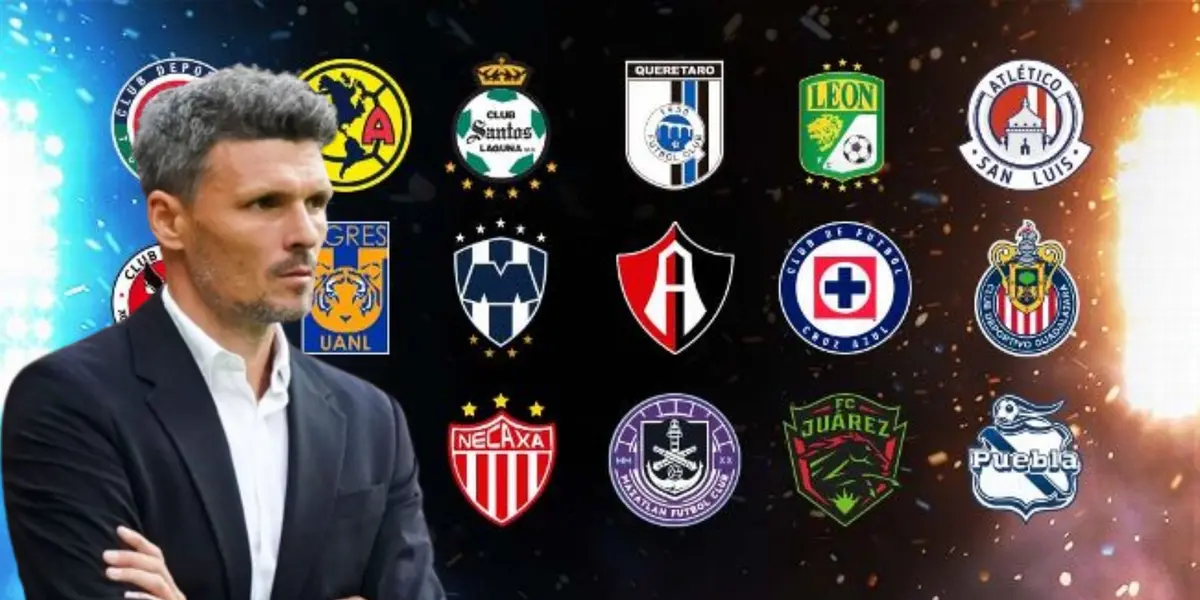 Fernando Ortiz junto a clubes de la Liga MX / FOTO ESPN