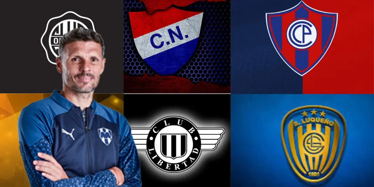 Fernando Ortiz junto a clubes de Paraguay / FOTO RAYADOS