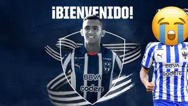 Flayer de Ambriz, tomado de Rayados