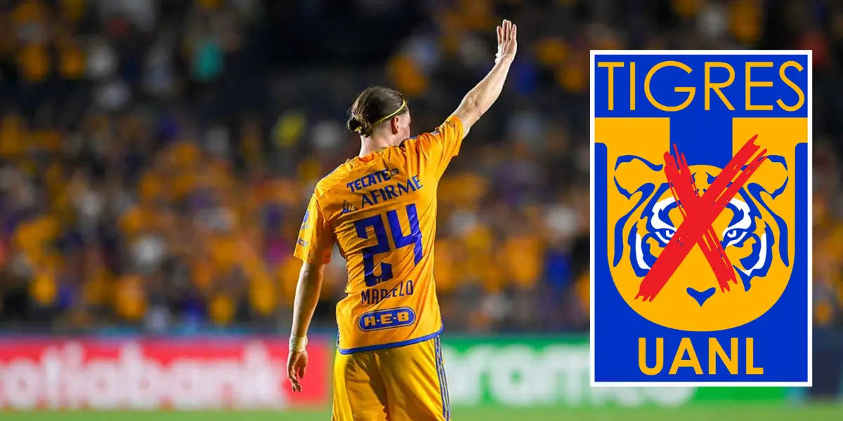 Flores en partido con Tigres. Foto: Fútbol Total