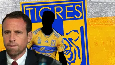 Gerardo Torrado junto a futbolista incógnito de Tigres / FOTO FACEBOOK