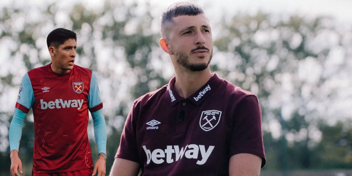 Guido en instalaciones de WHU. Foto: West Ham