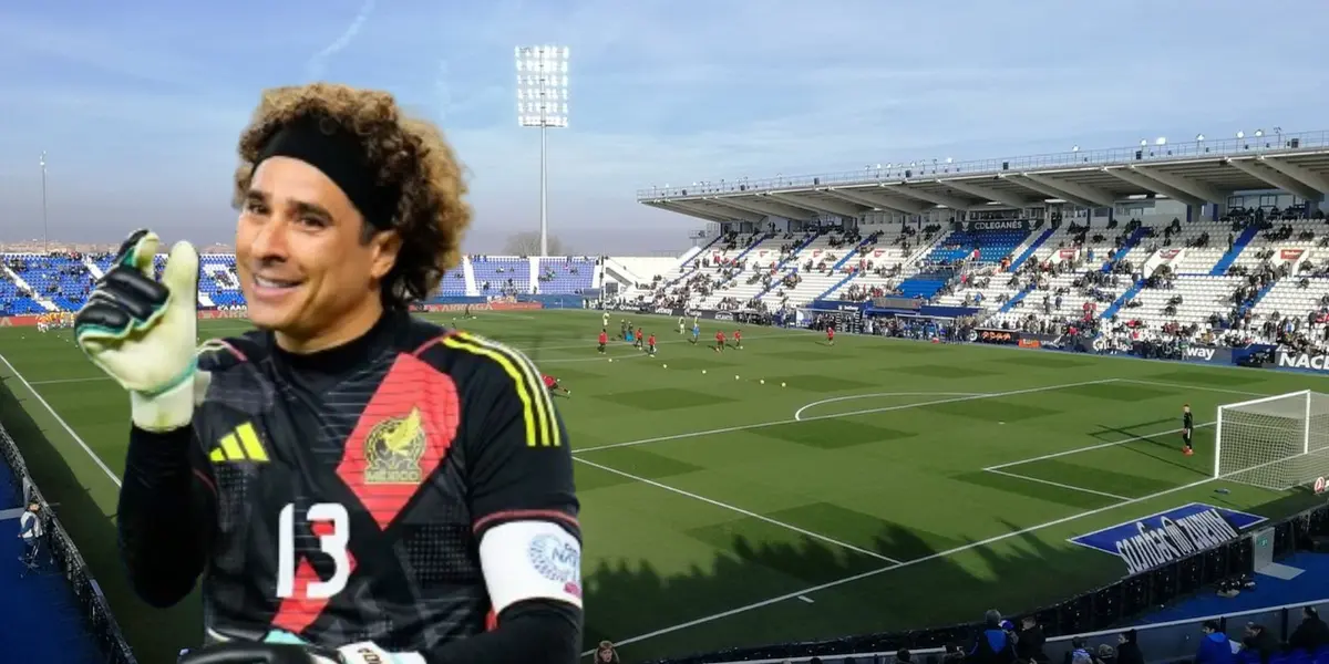 Guillermo Ochoa en las instalaciones del Leganés / FOTO INFOBAE