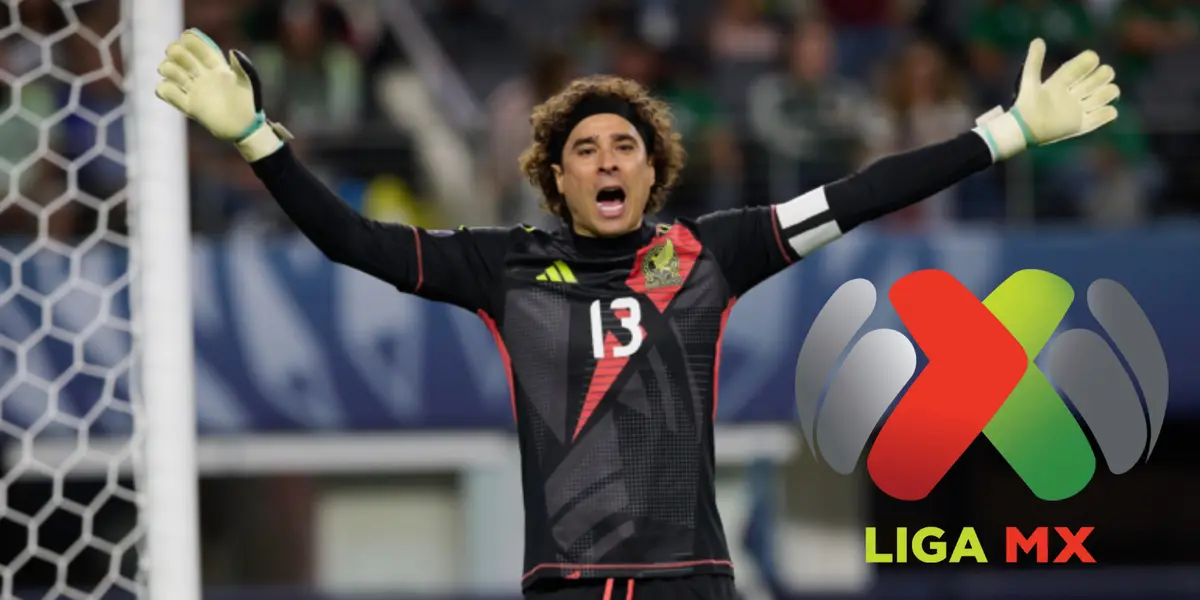 Guillermo Ochoa en partido con la Selección Mexicana. Foto: Mexport