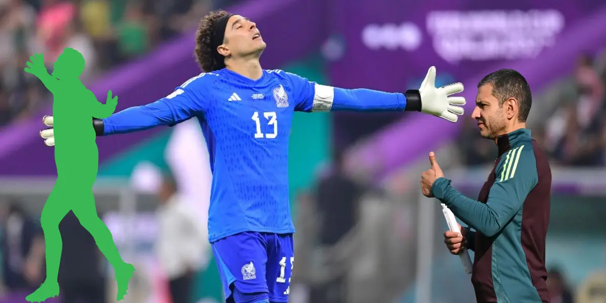 Guillermo Ochoa en partido con Selección Mexicana. Foto: Récord