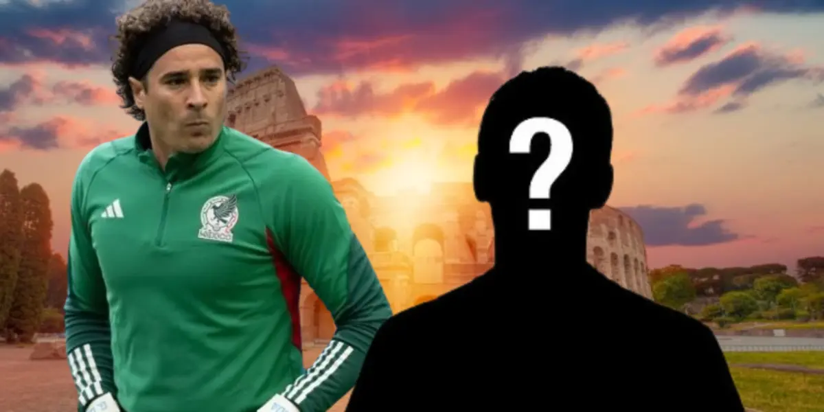 Guillermo Ochoa junto a futbolista incógnito / FOTO MARCA