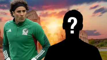 Guillermo Ochoa junto a futbolista incógnito / FOTO MARCA