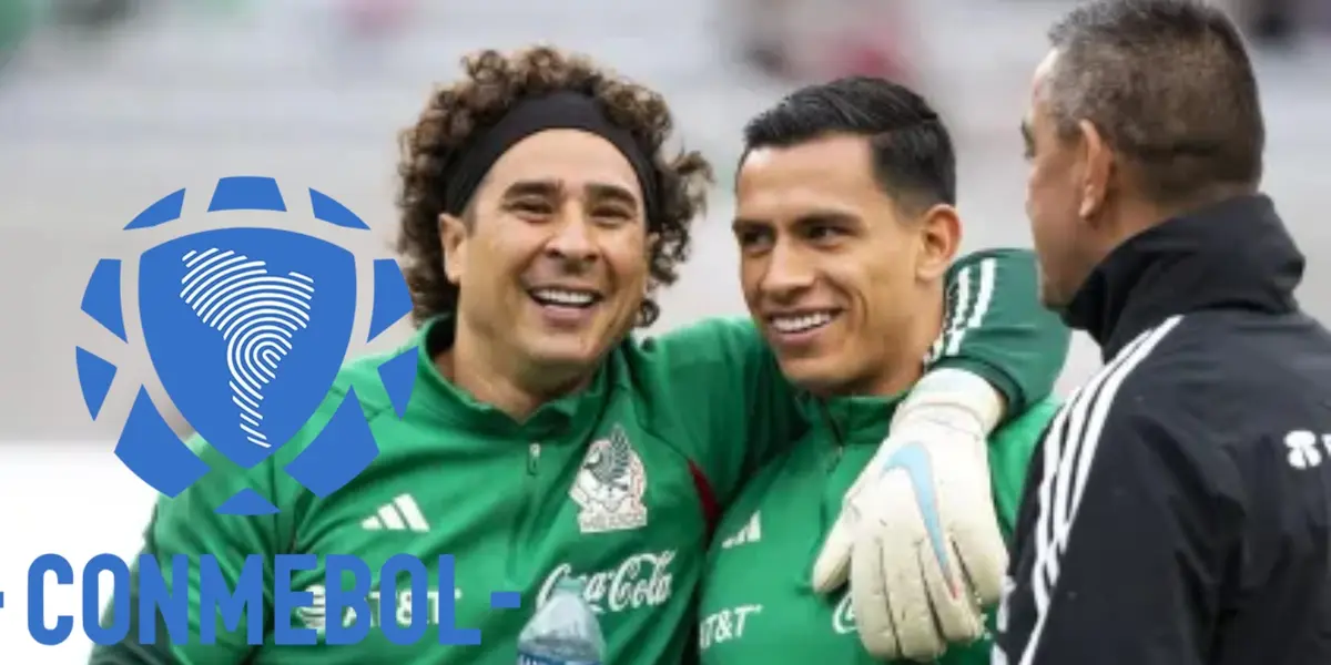 Guillermo Ochoa junto a Luis Ángel Malagón / FOTO BOLAVIP