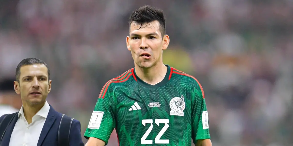 Hirving Lozano en partido con la Selección Mexicana. Foto: Milenio