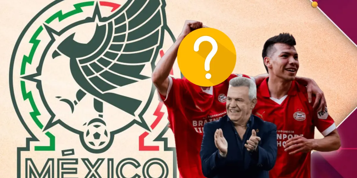 Hirving Lozano, jugador oculto y Javier Aguirre aplaudiendo/Foto Wallpapers.com