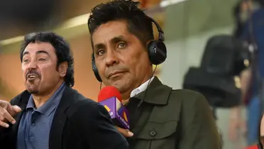 Hugo Sánchez junto a Jorge Campos / FOTO SOY FÚTBOL