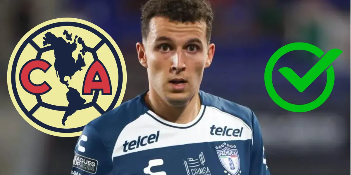 Idrissi en partido con Pachuca. Foto: Bolavip