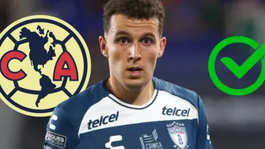 Idrissi en partido con Pachuca. Foto: Bolavip