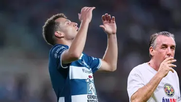 Idrissi en partido con Pachuca. Foto: Récord