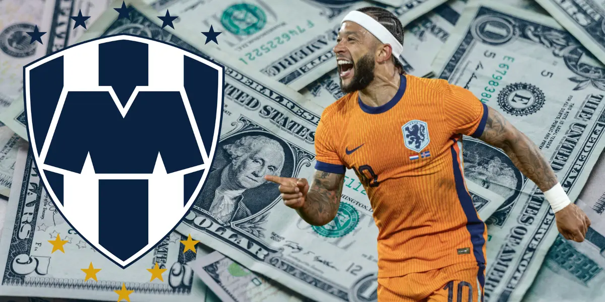 Ya lo aceptaron, Memphis Depay sí podría llegar a los Rayados y este podría ser su sueldo