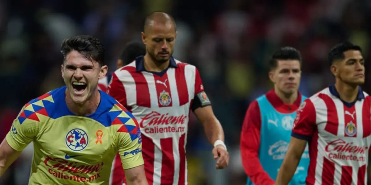 Israel Reyes junto a jugadores de Chivas / FOTO MEXSPORT