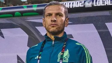 Jaime Lozano con la indumentaria de la Selección Mexicana / FOTO EL HORIZONTE