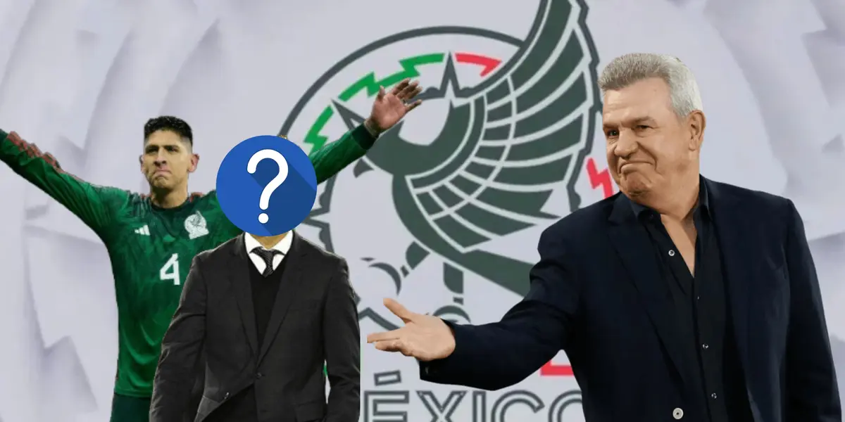 Javier Aguirre, Edson Álvarez y técnico oculto/Foto Cadena Noticias.