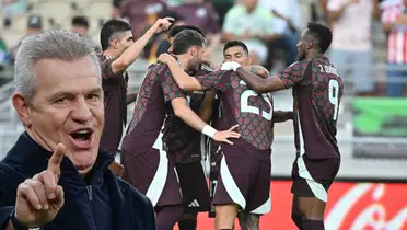 Javier Aguirre en el México vs Nueva Zelanda / FOTO MARCA